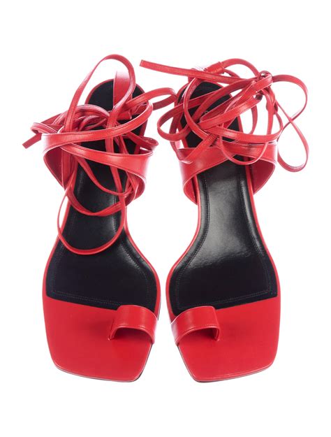 celine red toe ring sandal|Celine Céline 2017 Toe.